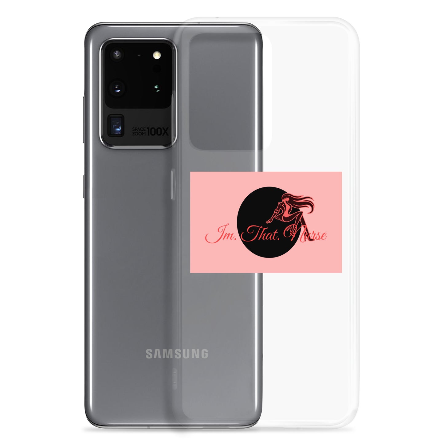 IMTHATNURSE Clear Case for Samsung®