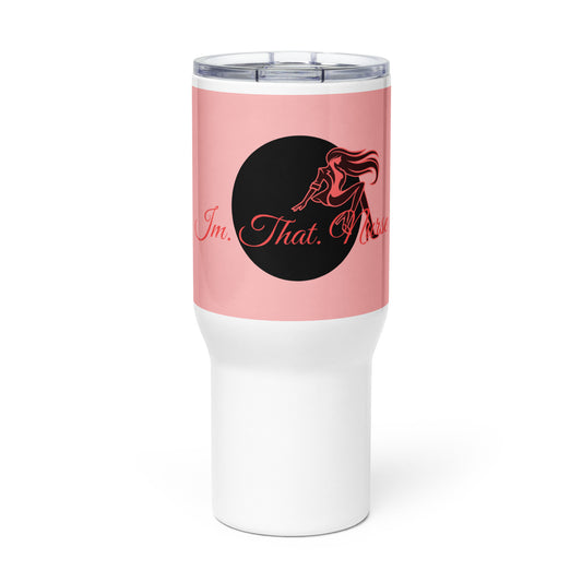 IMTHATNURSE Travel mug with a handle