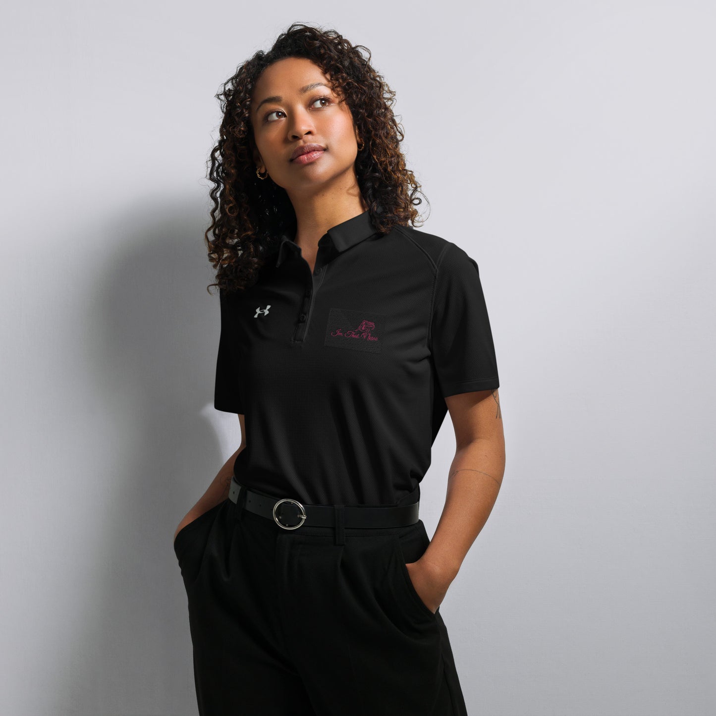 IMTHATNURSE Under Armour® women’s polo