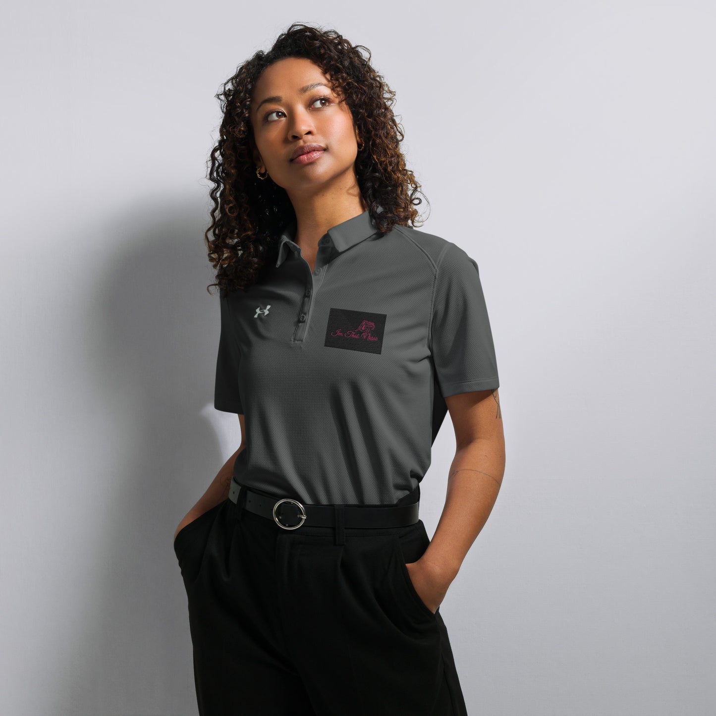 IMTHATNURSE Under Armour® women’s polo